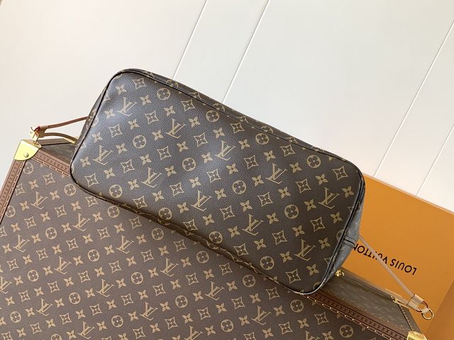 New Louis vuitton original monogram canvas neverfull gm M46978 red