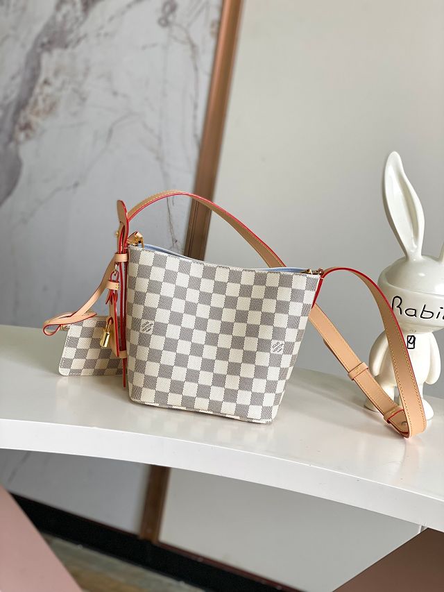 Louis vuitton original damier azur all in BB handbag N40855
