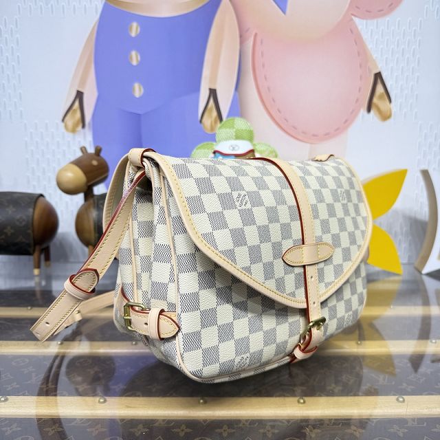 Louis vuitton original damier azur saumur mm N48202