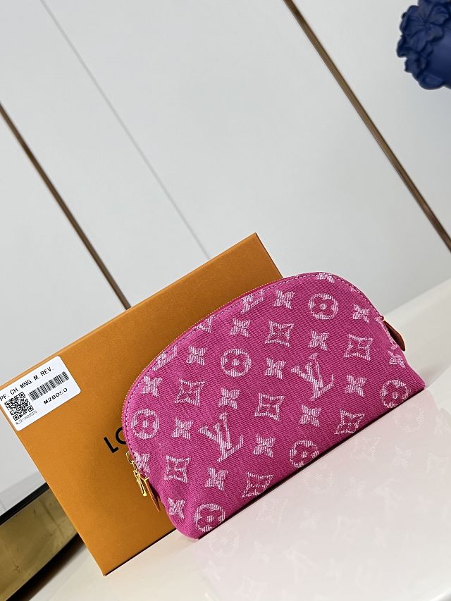 Louis vuitton original denim pochette cosmetique M28050