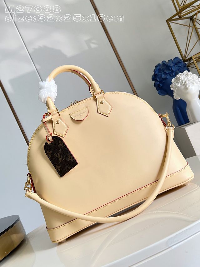 Louis vuitton original calfskin alma pm M27388 apricot