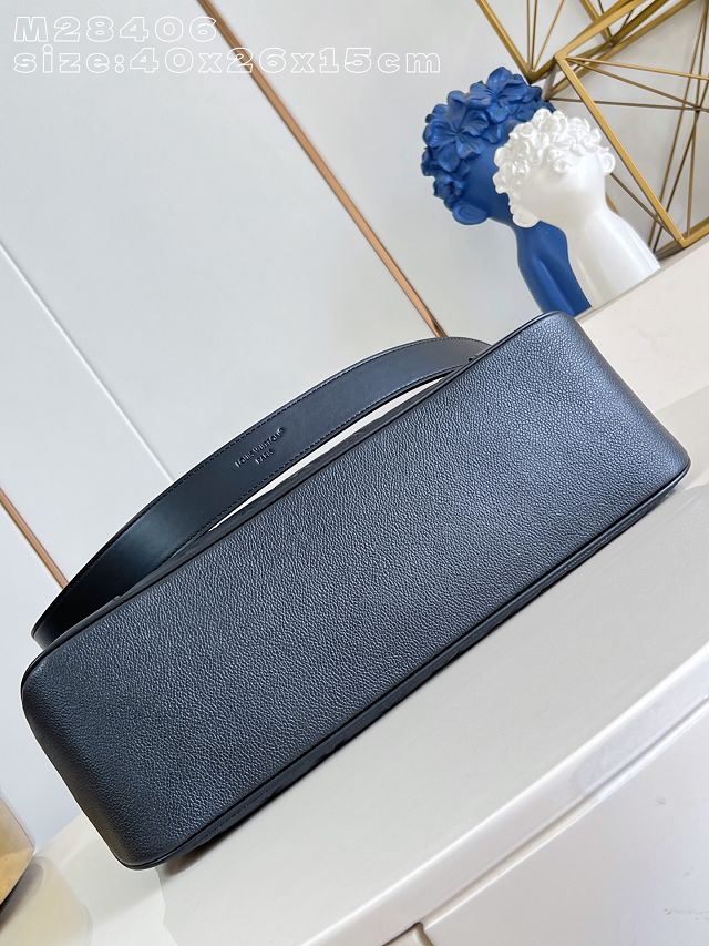 Louis vuitton original calfskin skyline MM handbag M28406 black