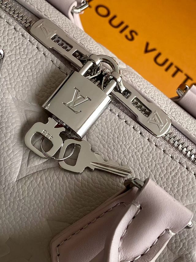 Louis vuitton original calfskin speedy 20 M28343 light grey