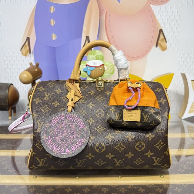 Louis vuitton original monogram speedy soft 30 M27512