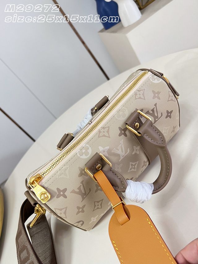 Louis vuitton original monogram surplus keepall 25 M29272 sand beige