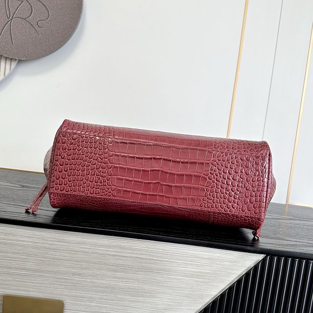 CC crocodile calfskin medium shopping bag AS6428 