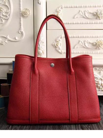 Hermes original calfskin garden party 36 bag G0360 red