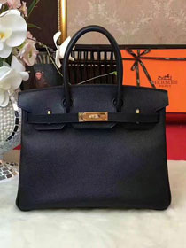 Hermes original epsom leather birkin 35 bag H35-3 black