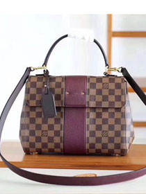 louis vuitton original damier ebene bond street bag N64416 bordeaux