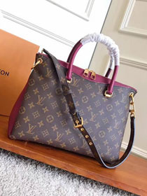 Louis Vuitton original monogram canvas pallas M42810 bordeaux