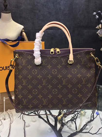 Louis Vuitton original monogram pallas BB M42961 purple