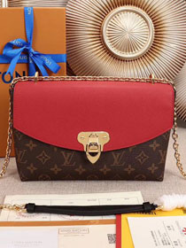 2018 louis vuitton original monogram saint placide M43713 red