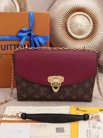 2018 louis vuitton original monogram saint placide M43715 bordeaux