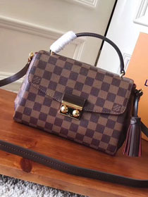 2017 Louis Vuitton original damier ebene Croisette n53000 