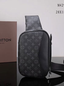 Louis vuitton original monogram waiste bag M42906 black