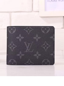 Louis vuitton daimier canvas coin purse M61695 black