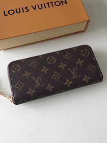 Louis Vuitton monogram canvas Clemence Wallet M64201