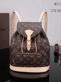 Louis vuitton original monogram canvas backpack mm M51136