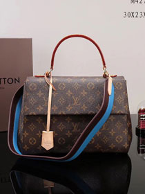 Louis vuitton original monogram canvas cluny mm M42735