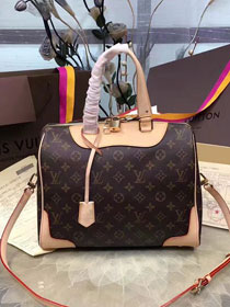 Louis vuitton original monogram canvas retiro bag M50056 beige