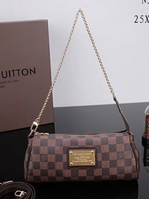 Louis vuitton damier ebene eva clutch purse N55213