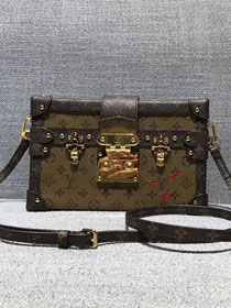 Louis vuitton original monogram reverse petite malle bag M44154