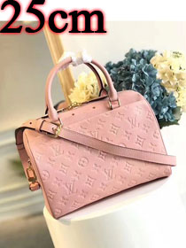 Louis vuitton original monogram empreinte speedy 25 M42401 pink