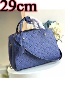 Louis vuitton original monogram empreinte montaigne BB M41053 blue