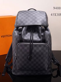 Louis vuitton original damier graphite zack backpack M40005