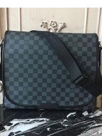 Louis vuitton original damier graphite daniel messenger bag N58029