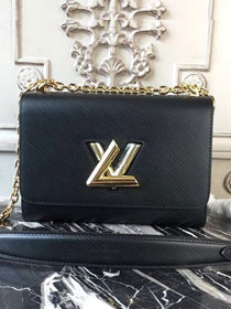 2018 louis vuitton original epi leather twist mm m50282 black