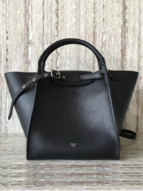 2018 celine original bare calfskin small big bag 55426 black