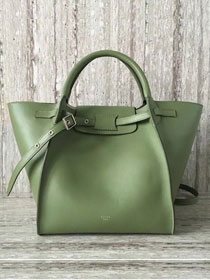 2018 celine original bare calfskin small big bag 55426 green