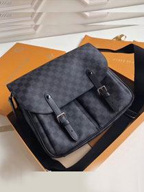 Louis vuitton original damier graphite pchristopher messenger bag n41500