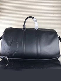 2018 louis vuitton original epi leather keepall 45 M53303 black