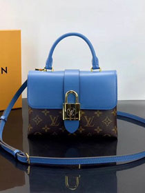 Louis vuitton original calfskin&monogram locky bb M44321 blue