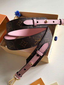 Louis vuitton original monogram long strap LV00003 pink