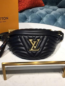 2019 louis vuitton original calfskin new wave bumbag M53750 black