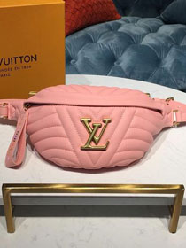 2019 louis vuitton original calfskin new wave bumbag M53861 pink