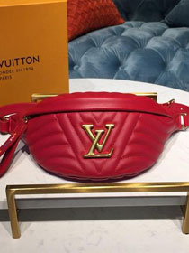 2019 louis vuitton original calfskin new wave bumbag M53861 red