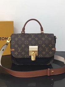 2019 louis vuitton original monogram canvas versatile bag M44354 black