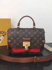 2019 louis vuitton original monogram canvas versatile bag M44548 red