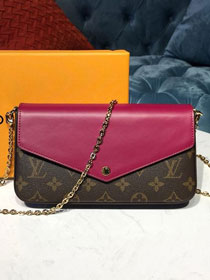 Louis vuitton original monogram pochette felicie m60236