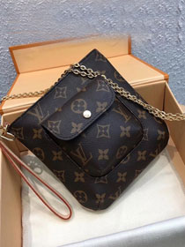 2019 louis vuitton original monogram clutch chain purse m45393