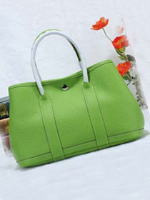 Hermes original calfskin garden party 36 bag G0360 green