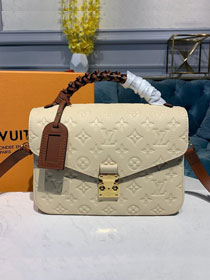 2019 louis vuitton original monogram empreinte metis M43941 beige