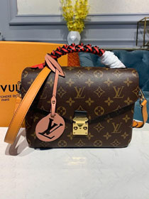 2020 louis vuitton original monogram metis pochette M43984 red