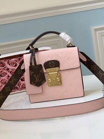 louis vuitton original vernis leather spring street bag m90468 pink