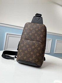 Louis vuitton original monogram canvas avenue sling bag m41718