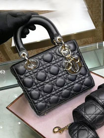 Dior original grained calfskin my dior bag M5055 black